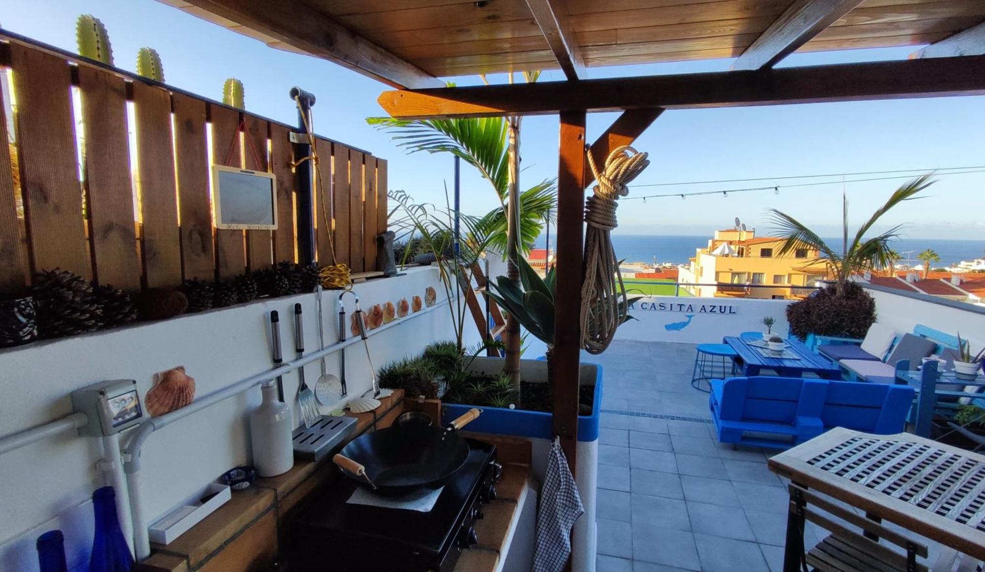 La Haciendita De La Casita Azul Пуэрто-де-ла-Крус Экстерьер фото